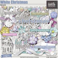 White Christmas Elements