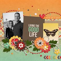 Layout created using The Good Life Collection Biggie