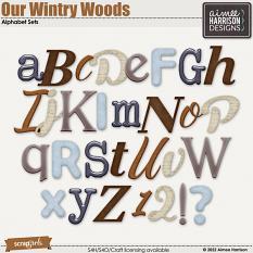Our Wintry Woods Alpha Sets