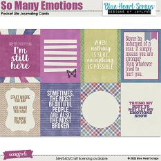 So Many Emotions Pocket Life Journaling Cards