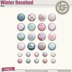 Winter Rosebud Flairs