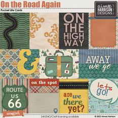 On the Road Again Journal Cards