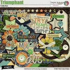 Triumphant Kit Trixie Scraps Designs