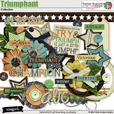Triumphant Kit Elements Trixie Scraps Designs