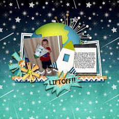 Out of This World Layout by Carrin