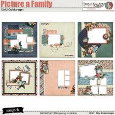 Picture A Family Quickpages Trixie Scraps Designs