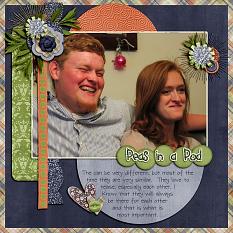 Siblings are Forever Layout by Shauna