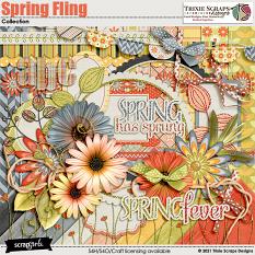 Spring Fling Kit by Trixie Scraps