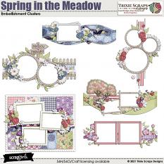 Spring in the Meadow Clusters Trixie Scraps