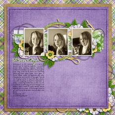 Lovely in Lilac Layout by Bree