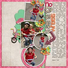 Riding with Girls Layout by Bree