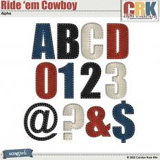 Ride em Cowboy Alpha pack 2 by CRK