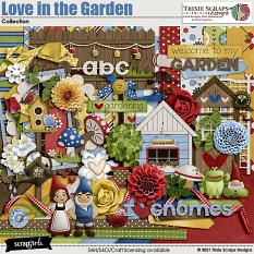 Love in the Garden Kit Trixie Scraps