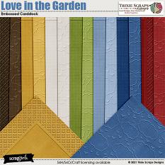 Love in the Garden Cardstock Trixie Scraps