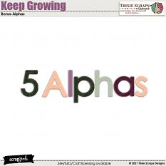 Keep Growing Bonus Alphas Trixie Scraps