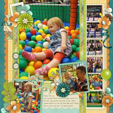 It's His Birthday Layout by Helen