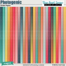 Photogenic Ombre Papers