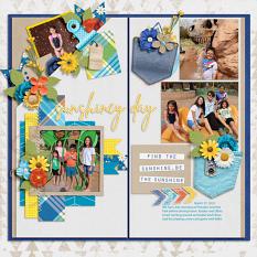 Layout created using Value Pack: Sunshine In My Pocket