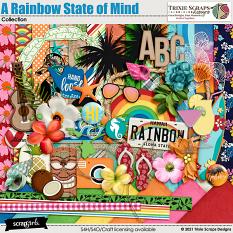 A Rainbow State of Mind Kit by Trixie Scraps