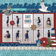 Layout created using Value Pack: Sail Away