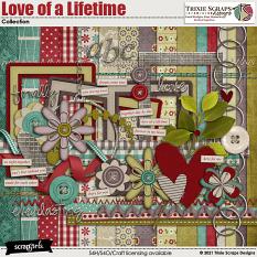 Love of a Lifetime Kit by Trixie Scraps