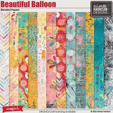 Beautiful Balloon Blended Papers