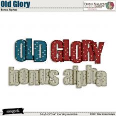 Old Glory Bonus Alphas by Trixie Scraps