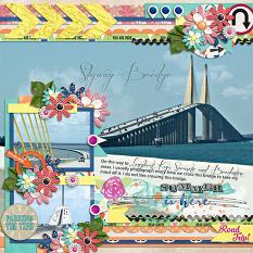 Summer Road Trip Layout by Michelle