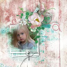 Layout using ScrapSimple Digital Layout Collection:Summer Smiles