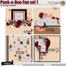 Peek-a-Boo Fun vol 1 by Trixie Scraps