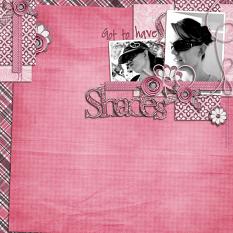 Courage, Hope & Strength Layout by Bree