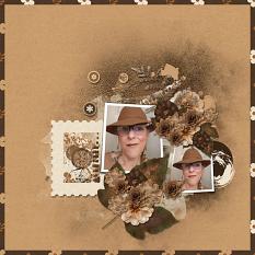 Layout using Color Fun Ginger by Adrienne Skelton Designs