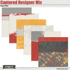 Captured Designer Mix Paper Mini (Included)