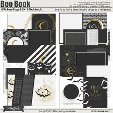 JIFFY Easy Page Album: 8.5X11 Photobook - Boo Book 