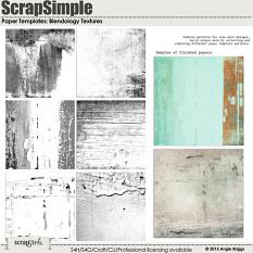 ScrapSimple Paper Templates: Blendology Texture