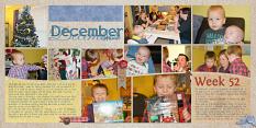 "December" digital layout features SSDLAT: 12x24 Scrap It Monthly Two Series 1