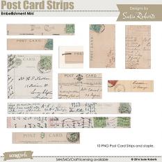 Post Card Strips Embellishment Mini Prev