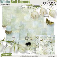 White Bell Flowers Collection Mini