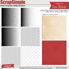 ScrapSimple Paper Templates: Dotted Overlays