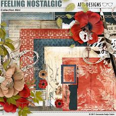 Feeling Nostalgic Digital Scrapbooking Kit by AFT Designs - Amanda Fraijo-Tobin @ScrapGirls.com #scrapgirls #digitalscrapbooking