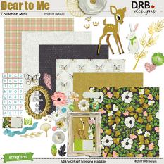 Dear to Me Collection Mini by DRB Designs | ScrapGirls.com