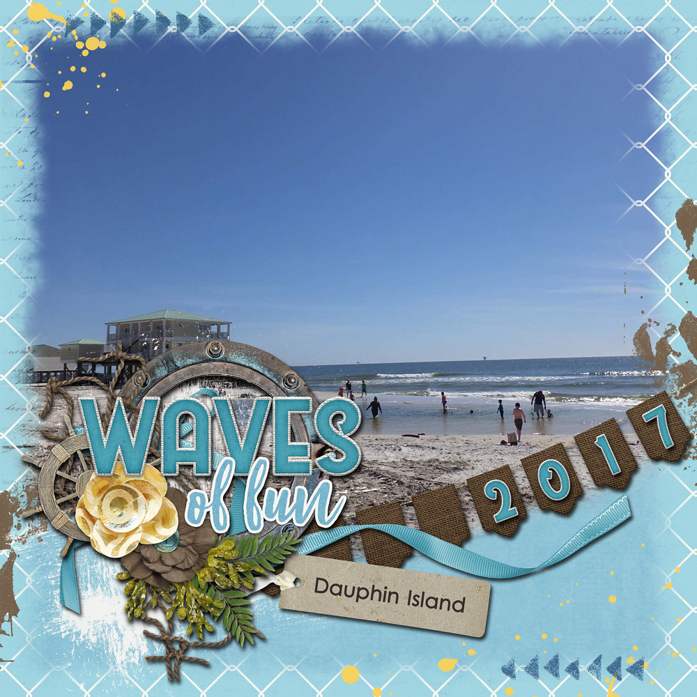 CT Layout using Sea & Me by Connie Prince