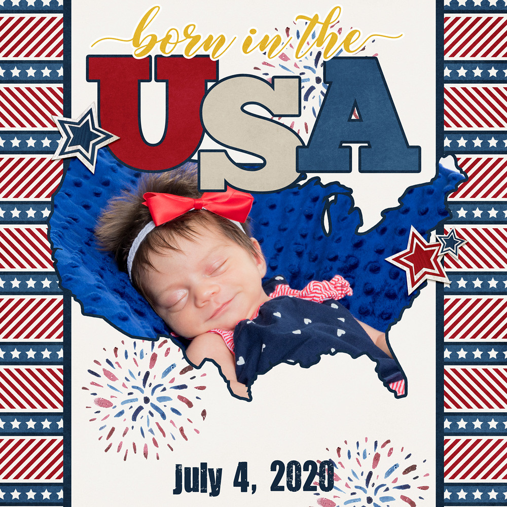CT Layout using Americana by Connie Prince