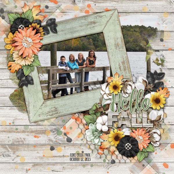 CT Layout using Farmhouse Fall by Connie Prince