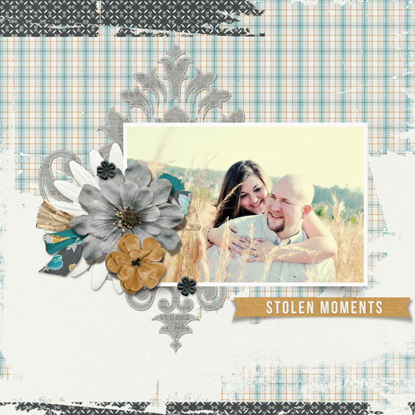 layout using Capturing Memories Embellishment Mini