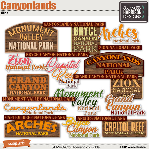 Canyonlands Titles 