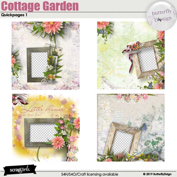 Cottage Garden Quickpages 1 