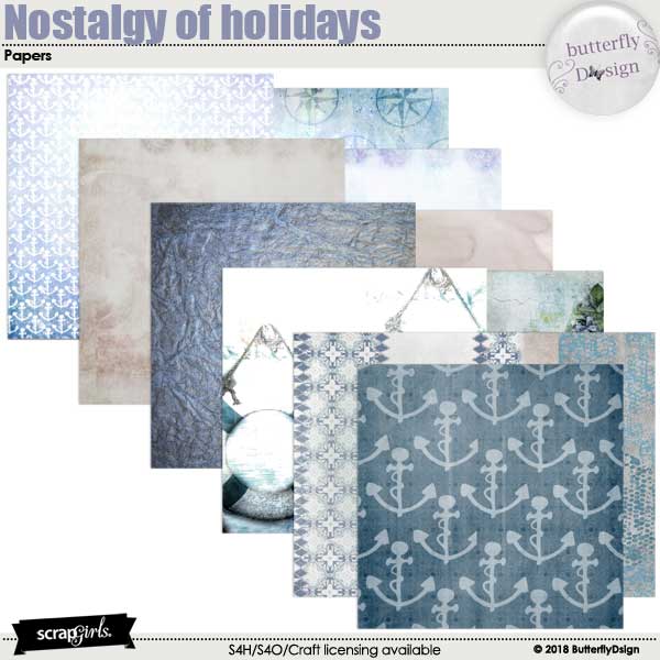 Nostalgy of holidays Papers 