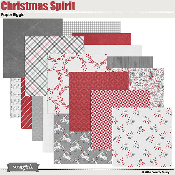Christmas Spirit Paper Biggie