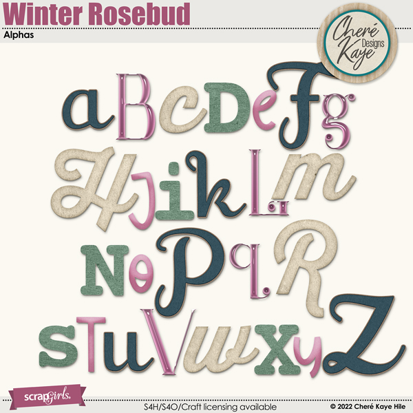 Winter Rosebud Alphas
